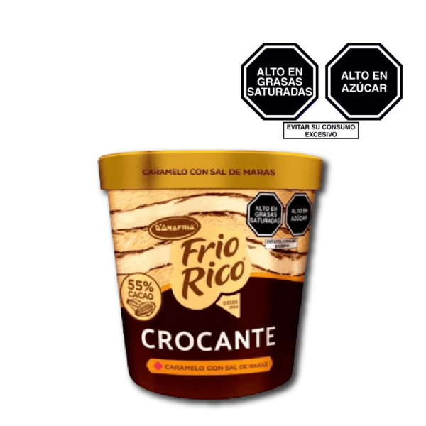 Frio Rico Crocante de Caramelo con sal de Maras